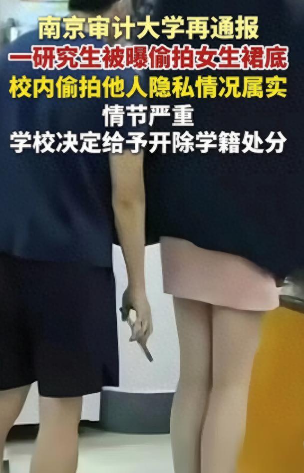 雷火电竞官网-解气!南审偷拍男被开除,私下求饶对话流出,被扒竟是"准公务员"